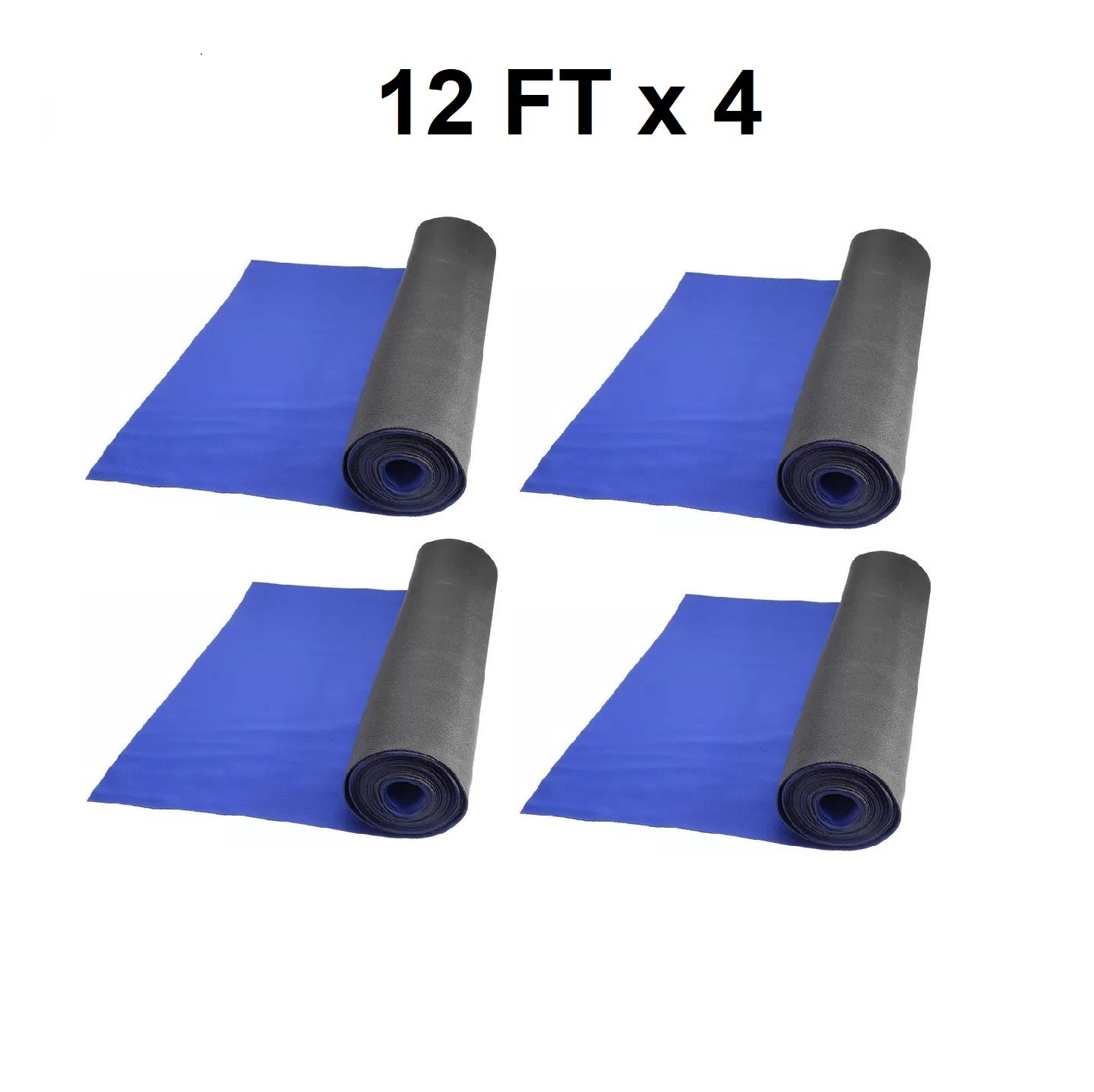 Neoprene Floor Runners 27" x 12' Blue (4/pack)