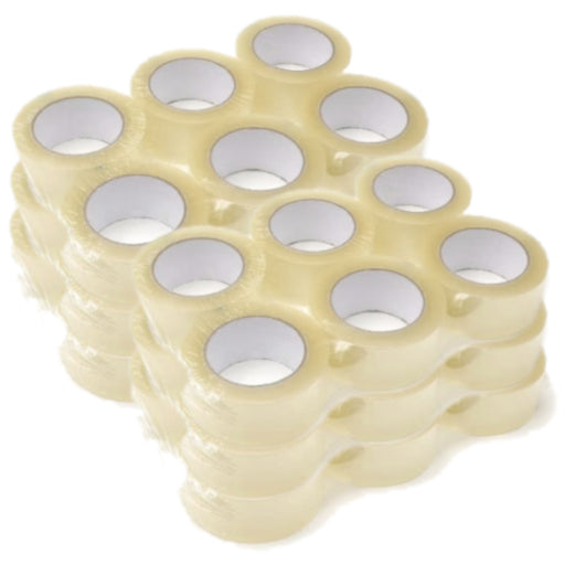 Low noise Hot-Melt adhesive packaging tape for sealing carton boxes or graphic applications