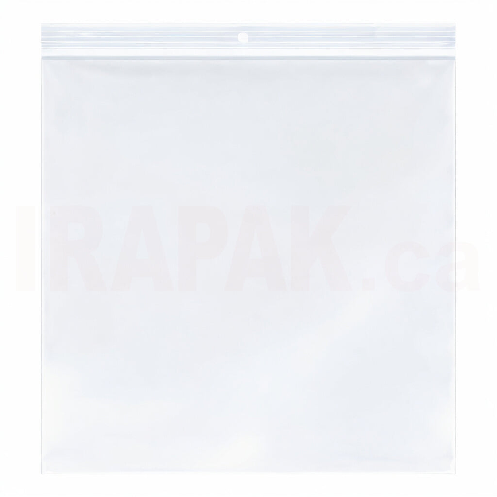 8x8 inch 4 mil thick reclosable bag for scrapbooking paper, circular saw blades, deli meats, and more.