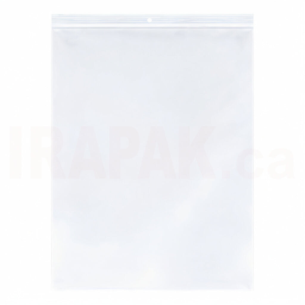 10" x 13" Reclosable Poly Bags 2 Mil Clear (1000/cs)
