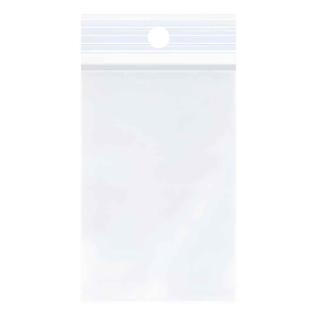 2" x 3" Reclosable Poly Bags 2 Mil Clear (1000/cs)