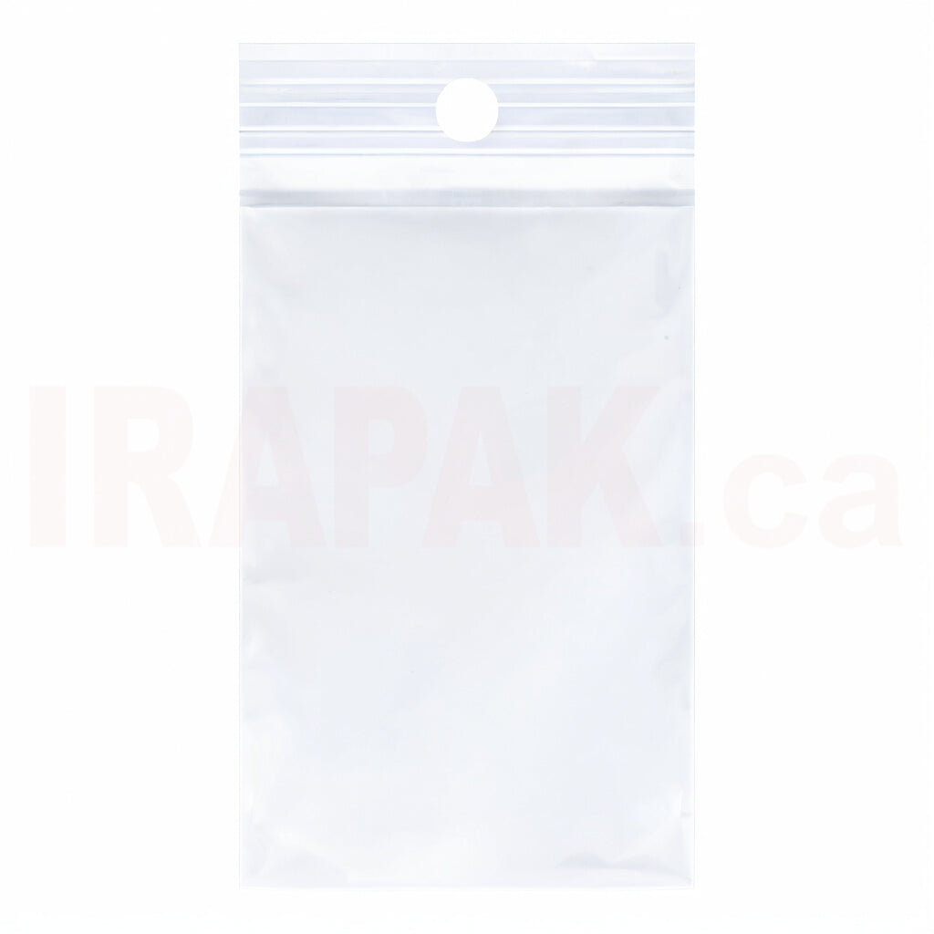 2" x 3" Reclosable Poly Bags 2 Mil Clear (1000/cs)