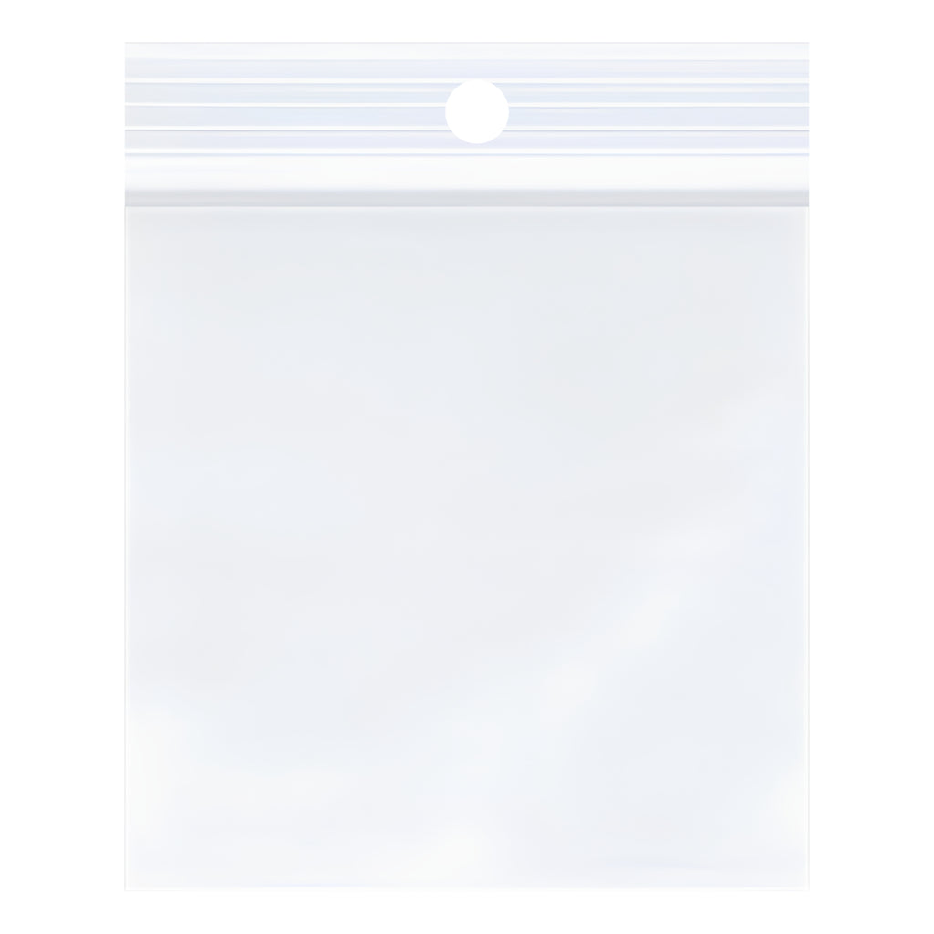 3" x 3" Reclosable Poly Bags 2 Mil Clear (1000/cs)