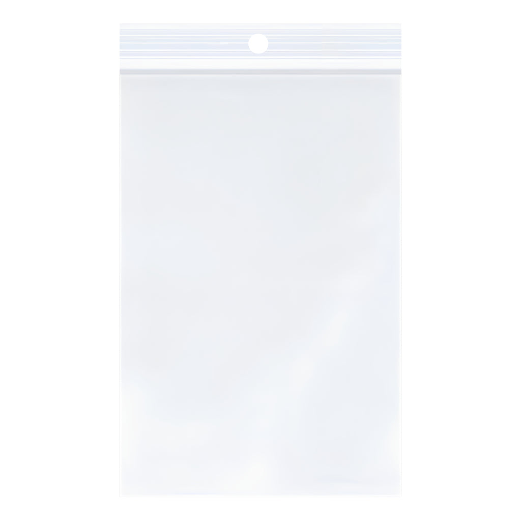 4" x 6" Reclosable Poly Bags 2 Mil Clear (1000/cs)