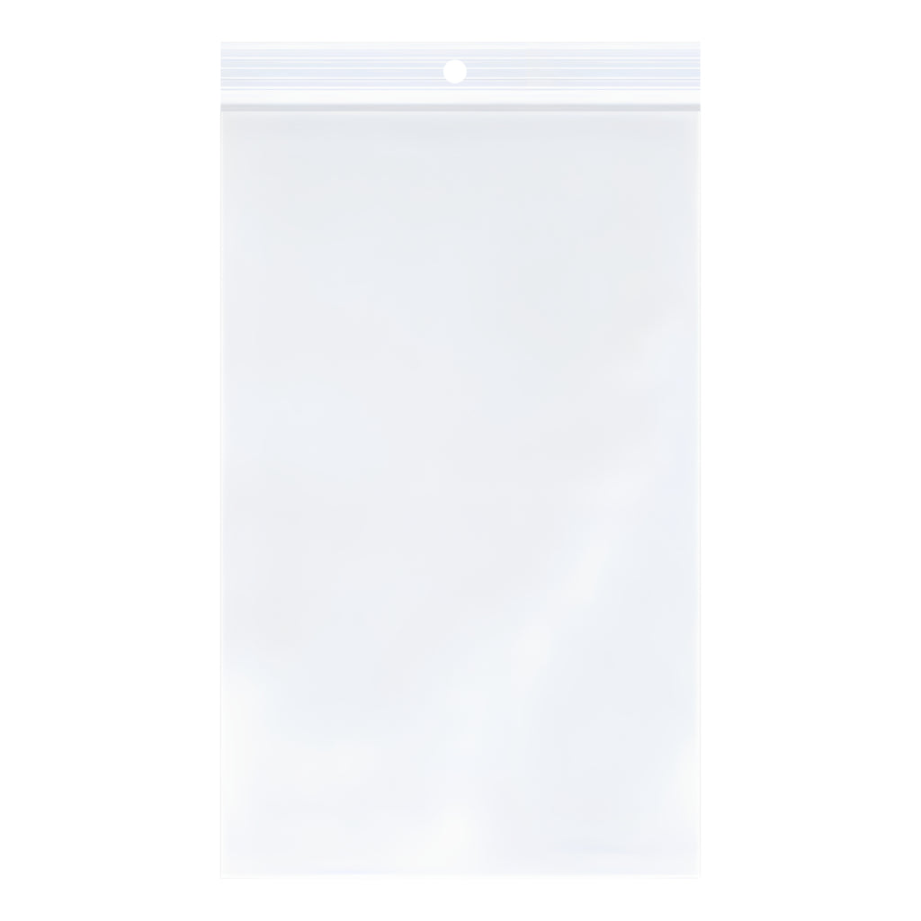 5" x 8" Reclosable Poly Bags 2 Mil Clear (1000/cs)