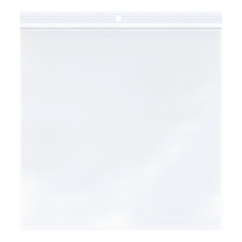 8" x 8" Reclosable Poly Bags 2 Mil Clear (1000/cs)