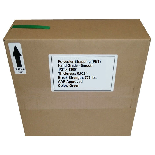 1/2" Polyester Strapping in Portable Container
