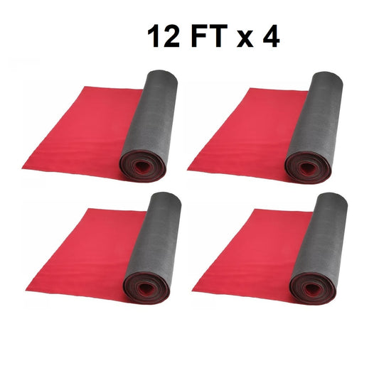 Neoprene Floor Runners 27" x12' Red (4/pack)