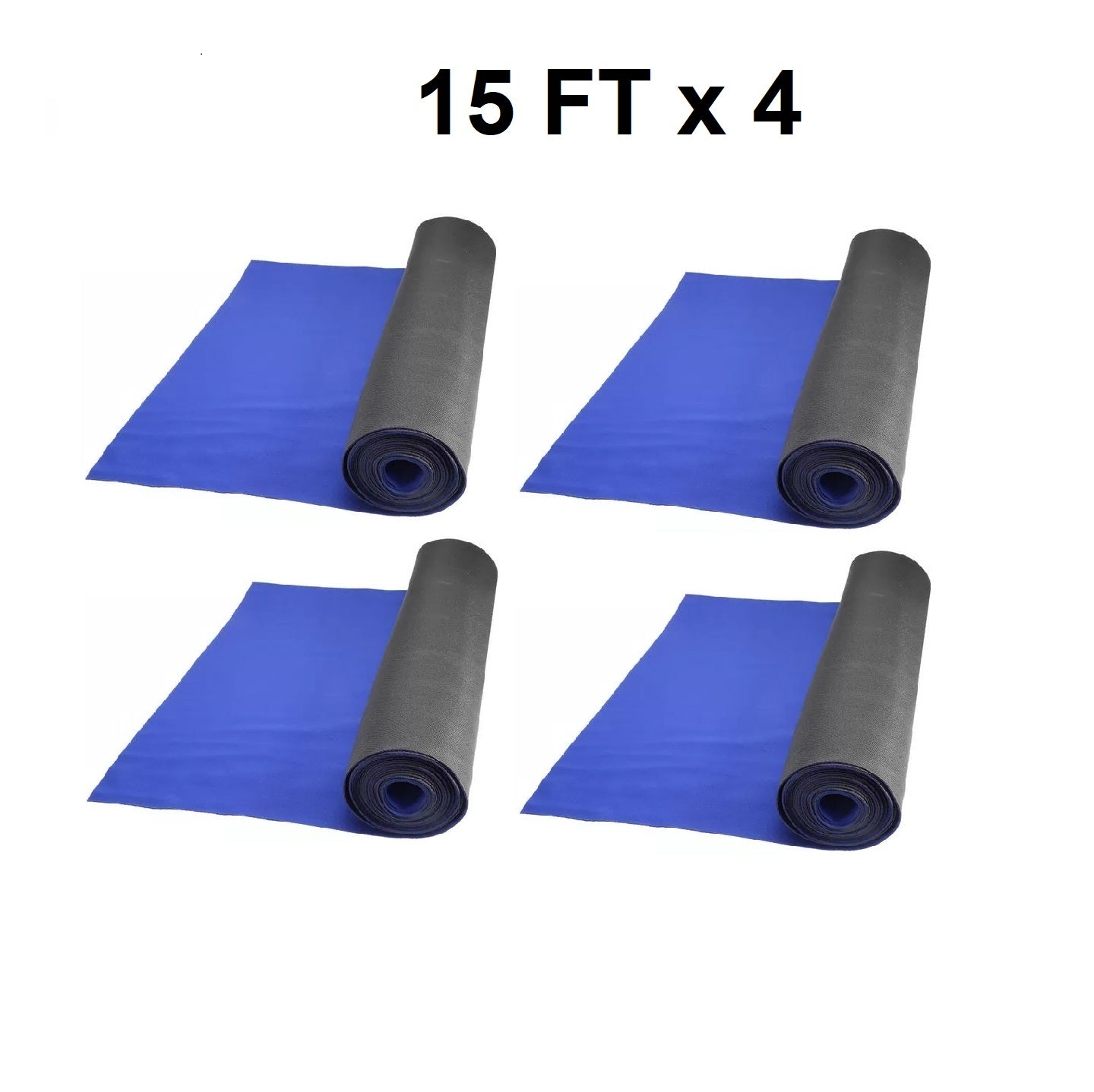 Neoprene Floor Runners 27" x 15' Blue (4/pack)