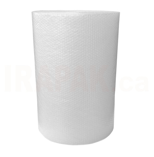 Bulk 24 inch wide bubble cushioning roll, 150 feet long, 3/16 inch small bubbles, stays firm and inflated for moving.