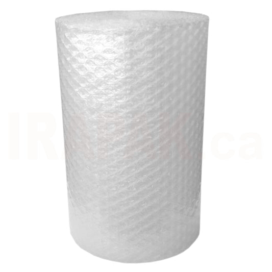 24 inch wide large bubble cushioning, 75 feet long, 5/16 inch bubbles, stays full and firm.