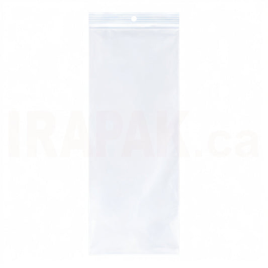 4" x 10" Reclosable Poly Bags 2 Mil Clear (1000/cs)