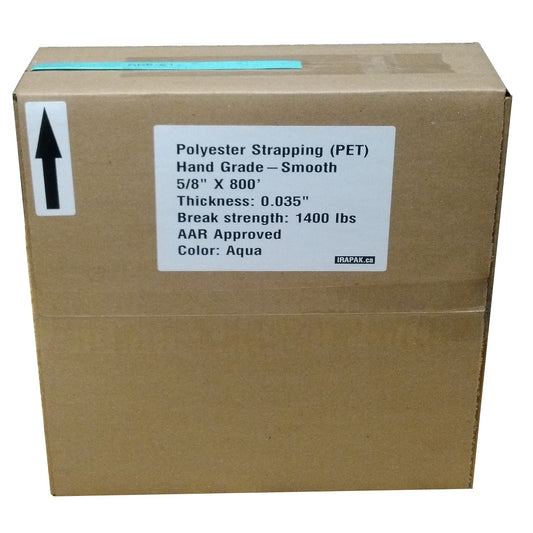 5/8" Polyester Strapping (PET) in Portable Container