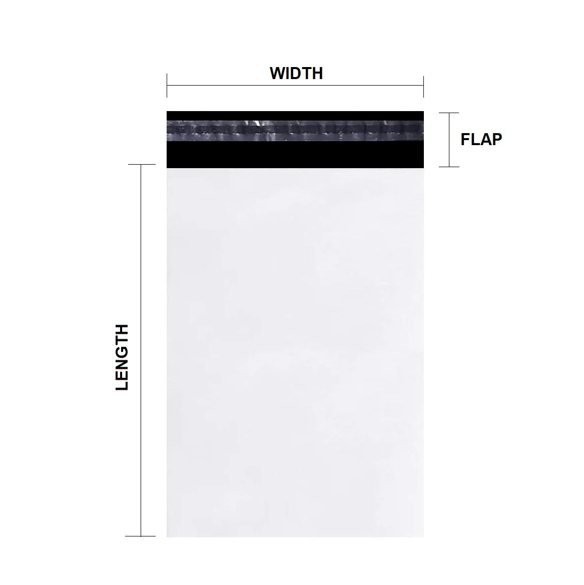 14.5" x 19" Poly Mailers (500/case)