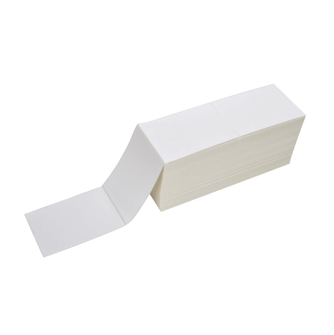 4" x 6" Direct Thermal Labels Fanfolded 4000/case, No Ribbon Required